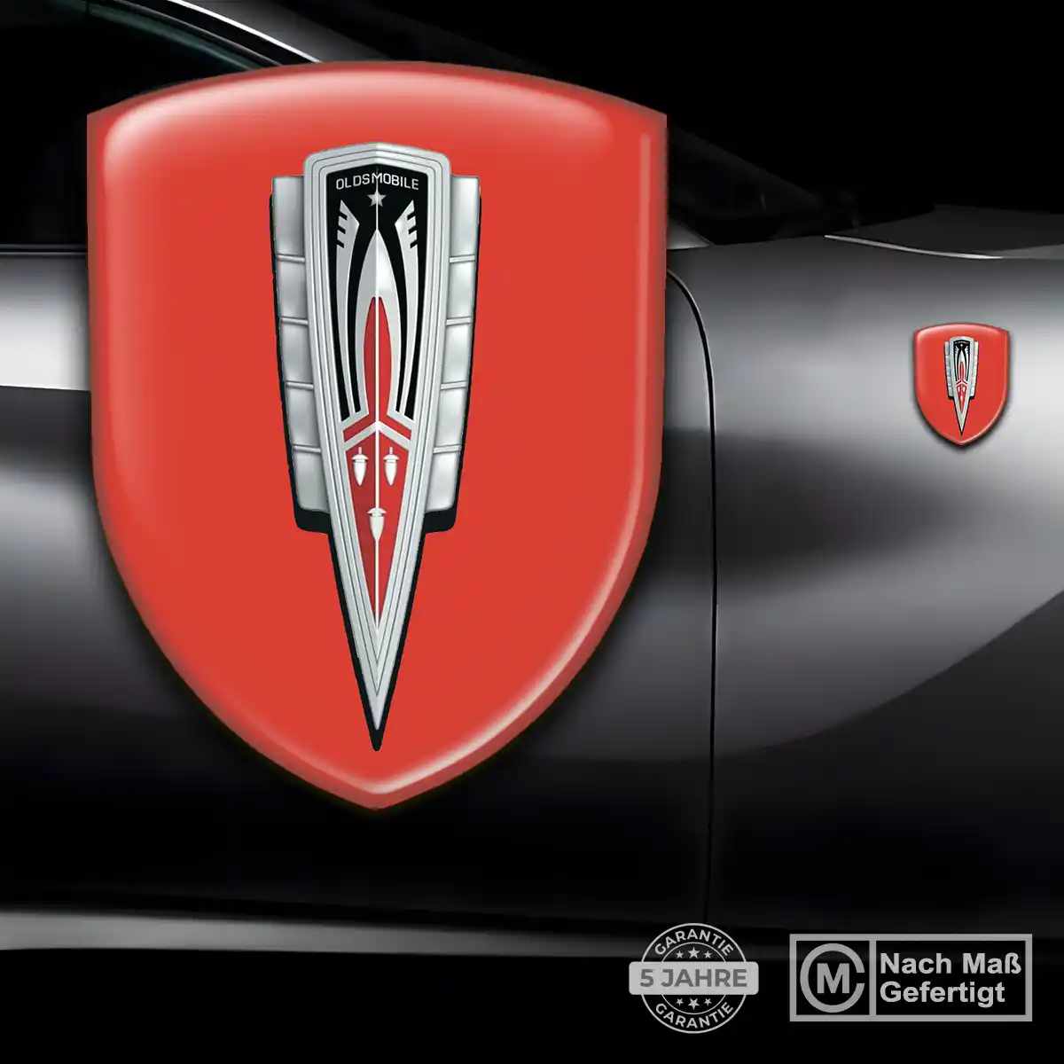 Oldsmobile 3D Gel Aufkleber Embleme Limitierte Auflage