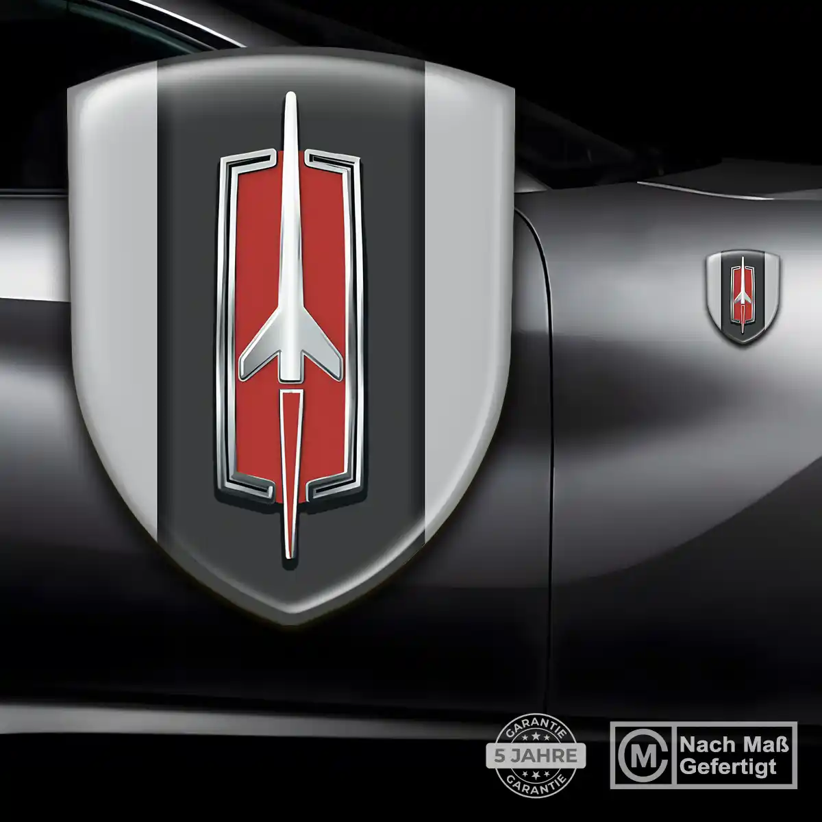 Oldsmobile 3D Gel Aufkleber Embleme Markenedition