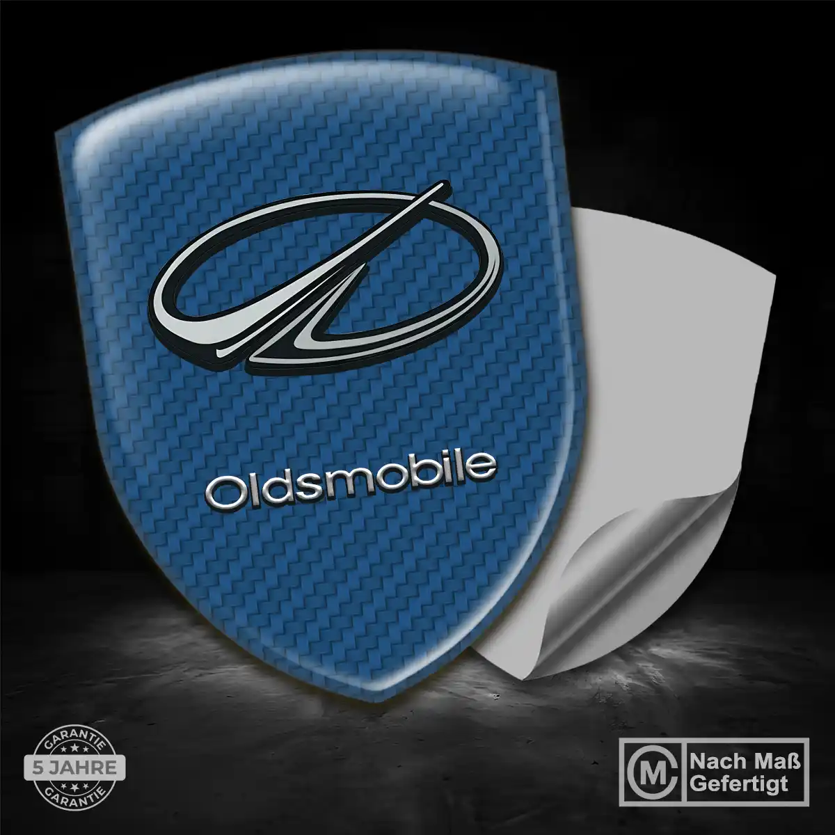 Oldsmobile 3D Gel Aufkleber Embleme Premium-Edition