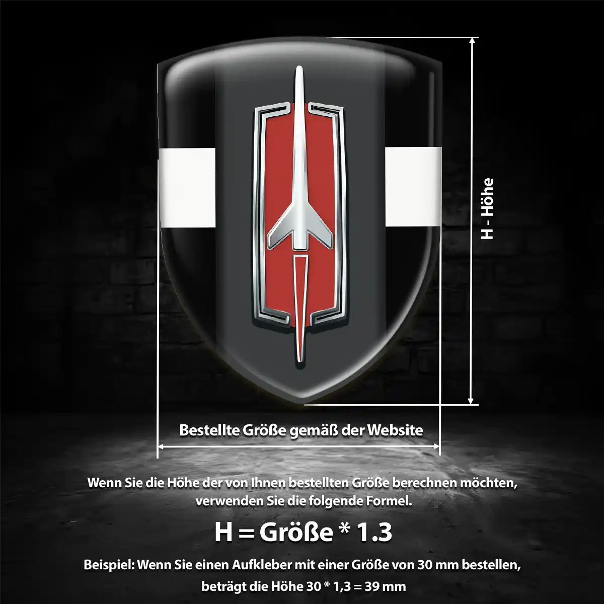 Oldsmobile 3D Gel Aufkleber Embleme Premiumqualität