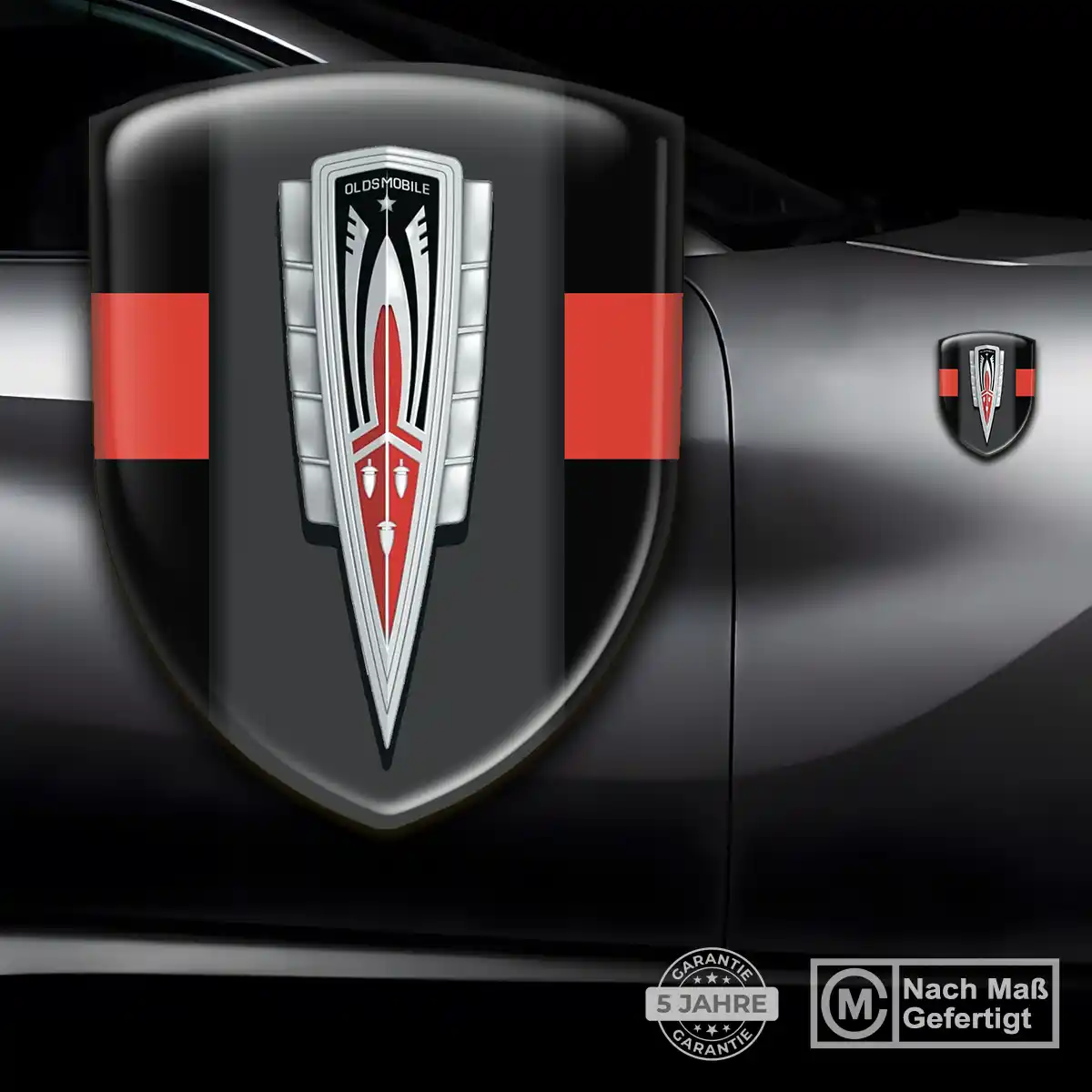 Oldsmobile 3D Gel Aufkleber Erstklassige Qualität