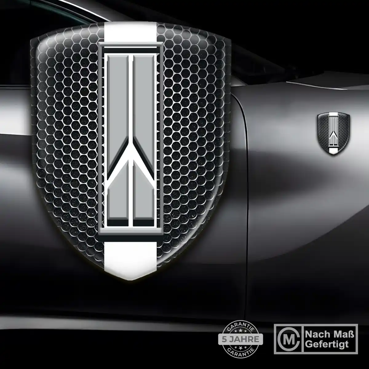 Oldsmobile 3D Gel Aufkleber Hochwertiges Harz