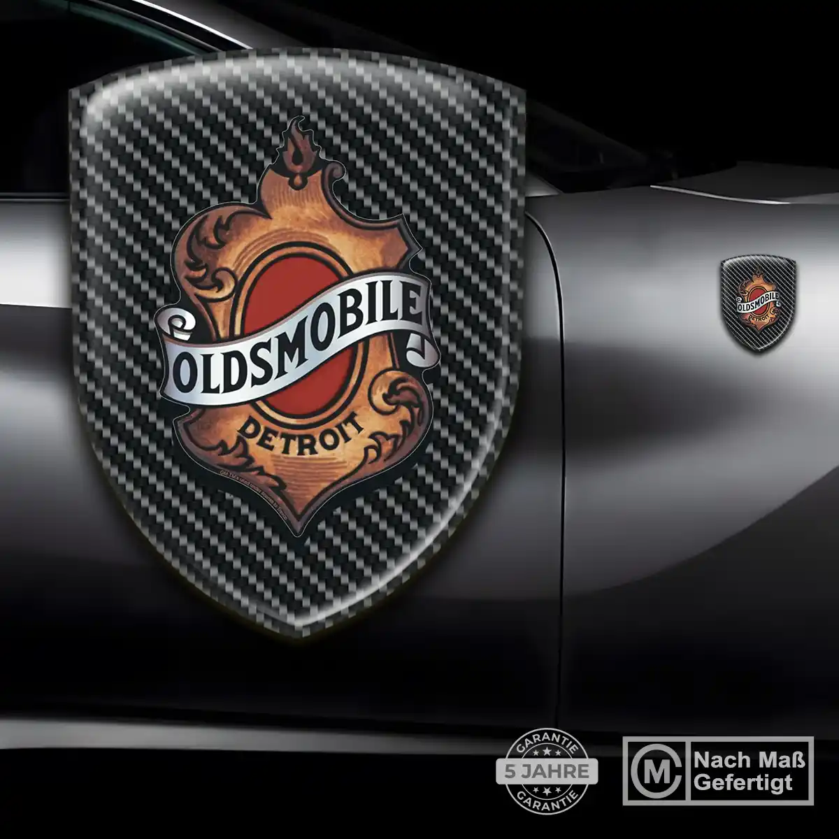 Oldsmobile 3D Gel Aufkleber Hohe Qualität
