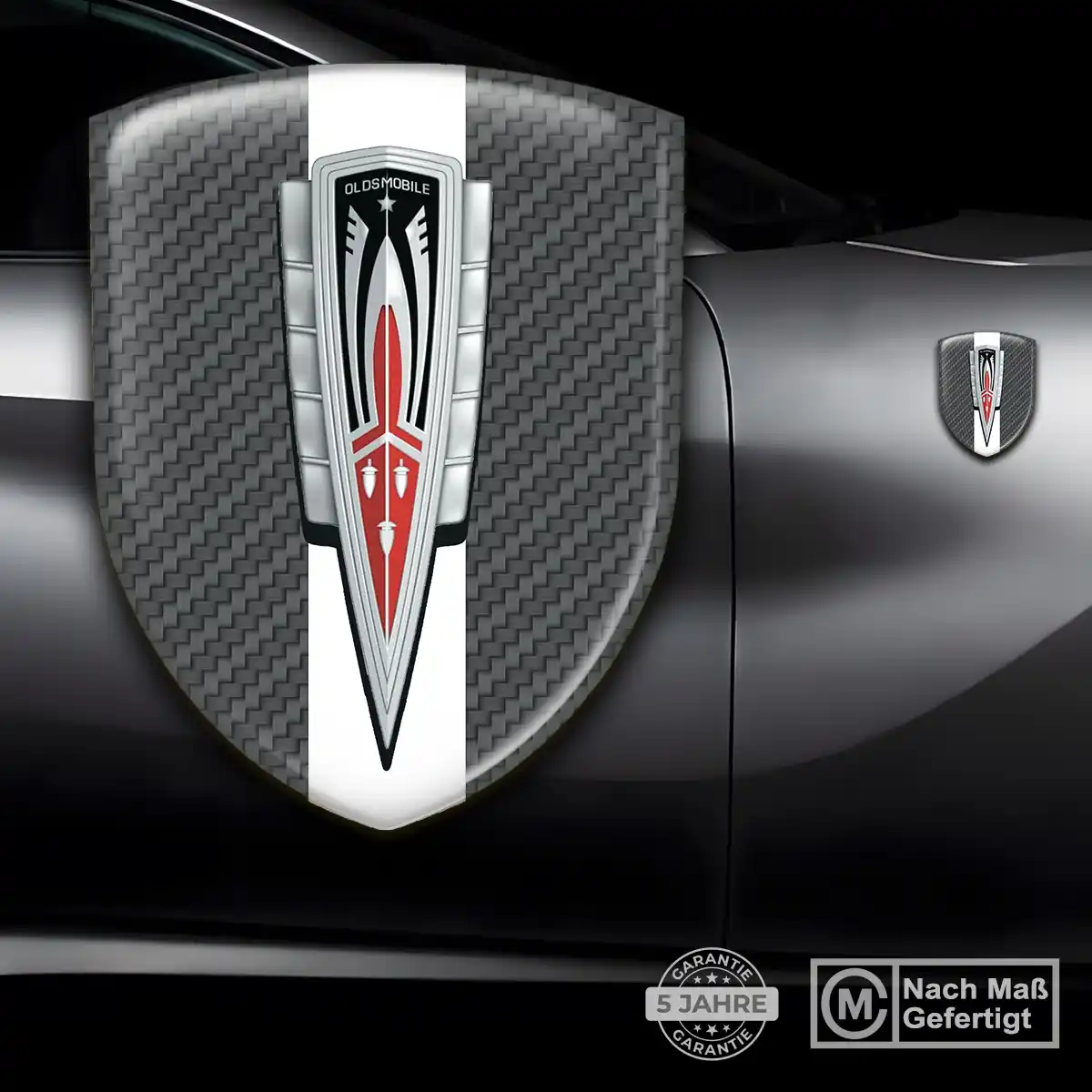Oldsmobile 3D Gel Aufkleber Luxus-Edition
