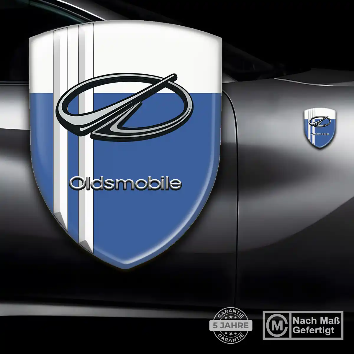Oldsmobile 3D Gel Aufkleber Markenedition