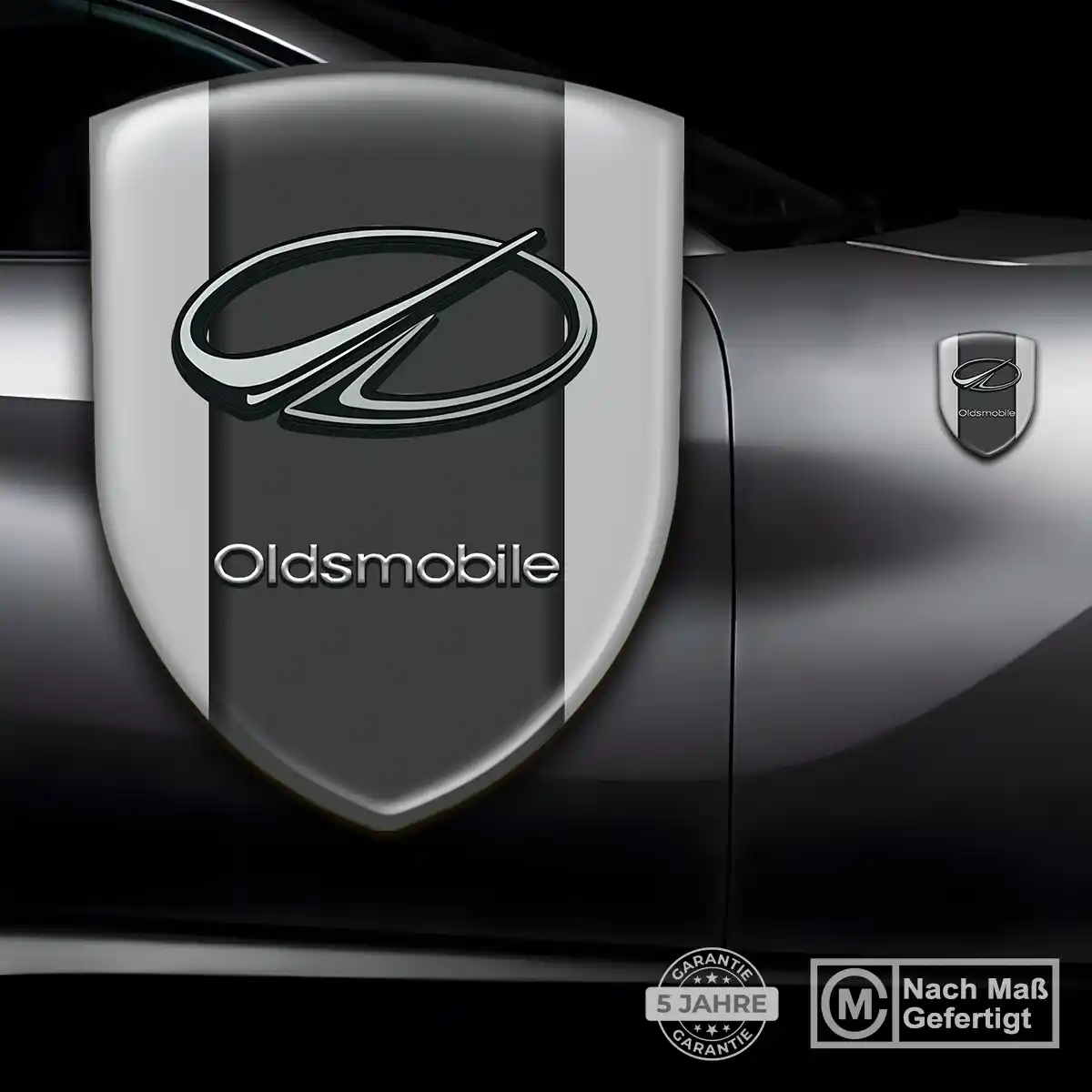 Oldsmobile 3D Gel Aufkleber Silikon Auto Edles Design