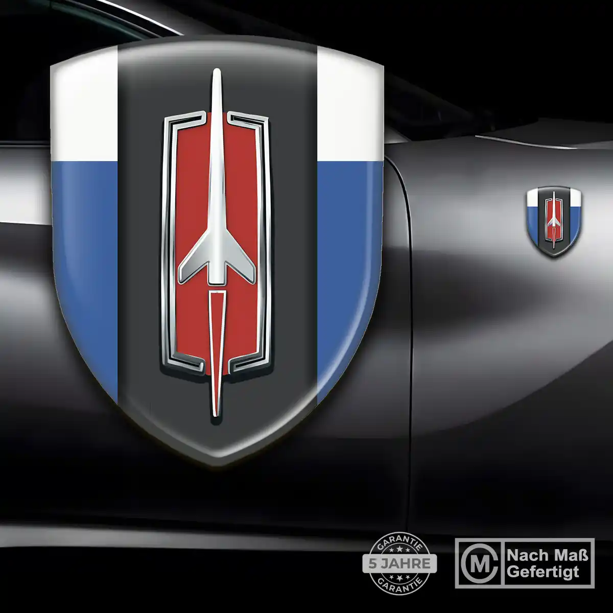 Oldsmobile 3D Gel Aufkleber Silikon Auto Elegantes Design