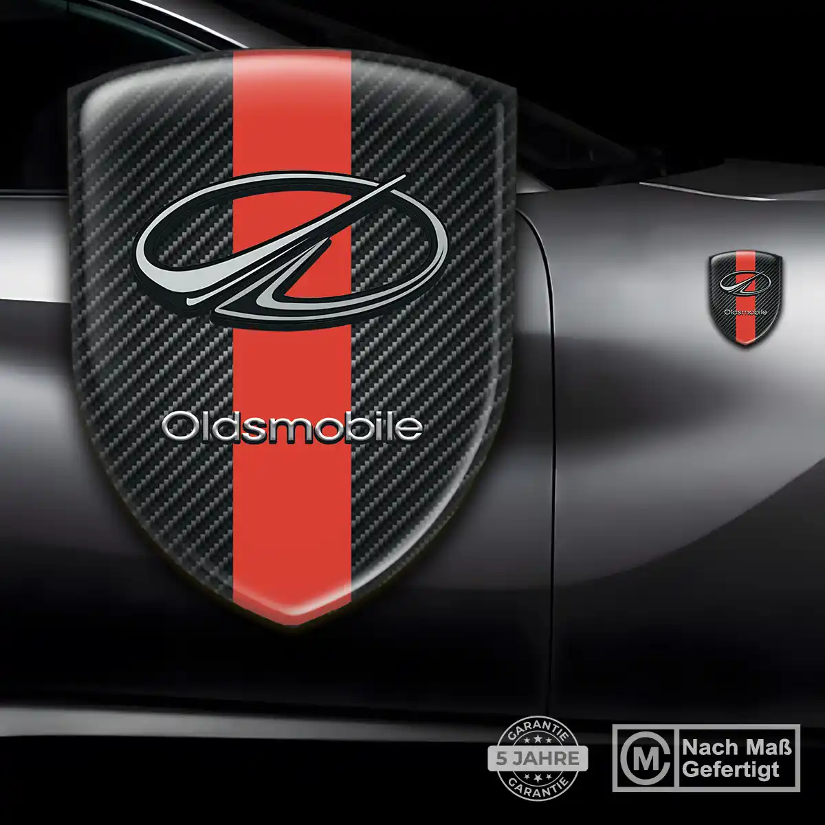 Oldsmobile 3D Gel Aufkleber Silikon Auto Luxus-Edition