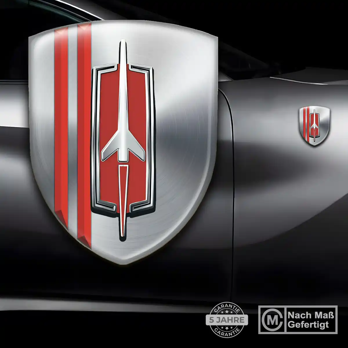 Oldsmobile 3D Gel Aufkleber Silikon Auto Markenedition