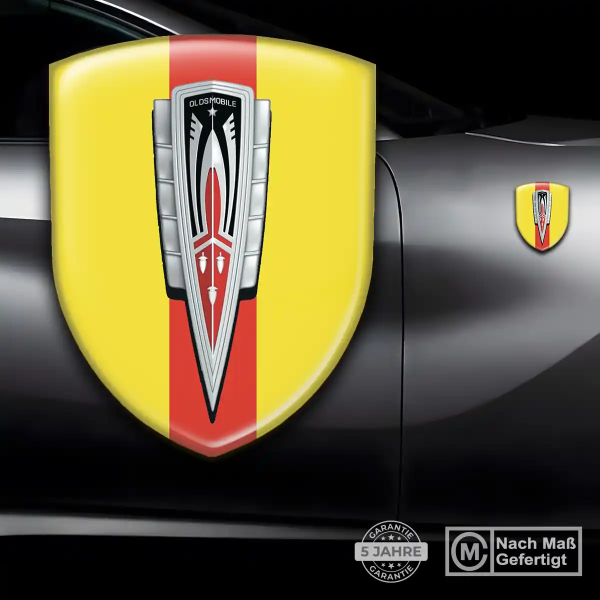 Oldsmobile 3D Gel Aufkleber Silikon Auto Tuningfahrzeug