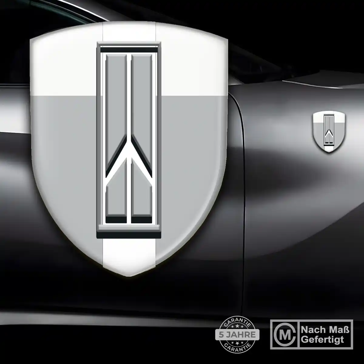 Oldsmobile 3D Gel Aufkleber Silikon Edles Design