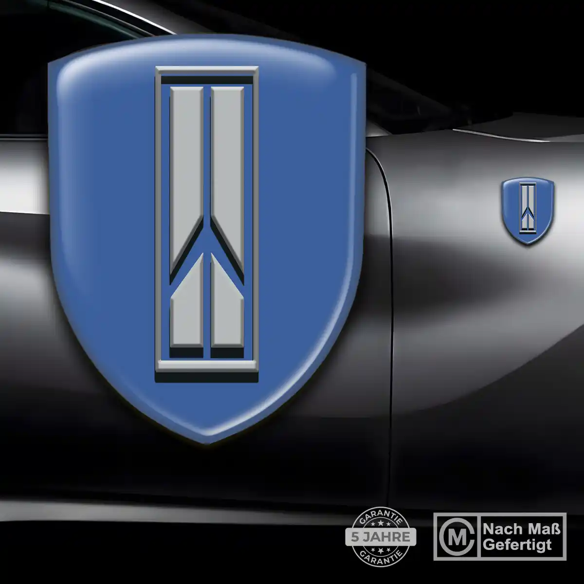 Oldsmobile 3D Gel Aufkleber Silikon Elegantes Design