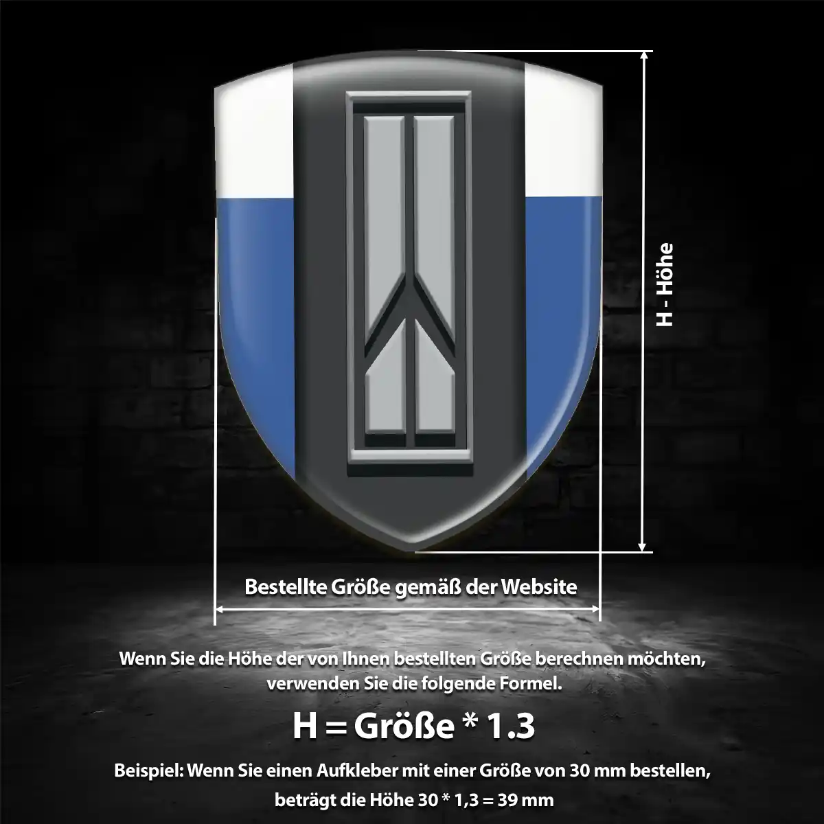 Oldsmobile 3D Gel Aufkleber Silikon Hochwertiges Harz