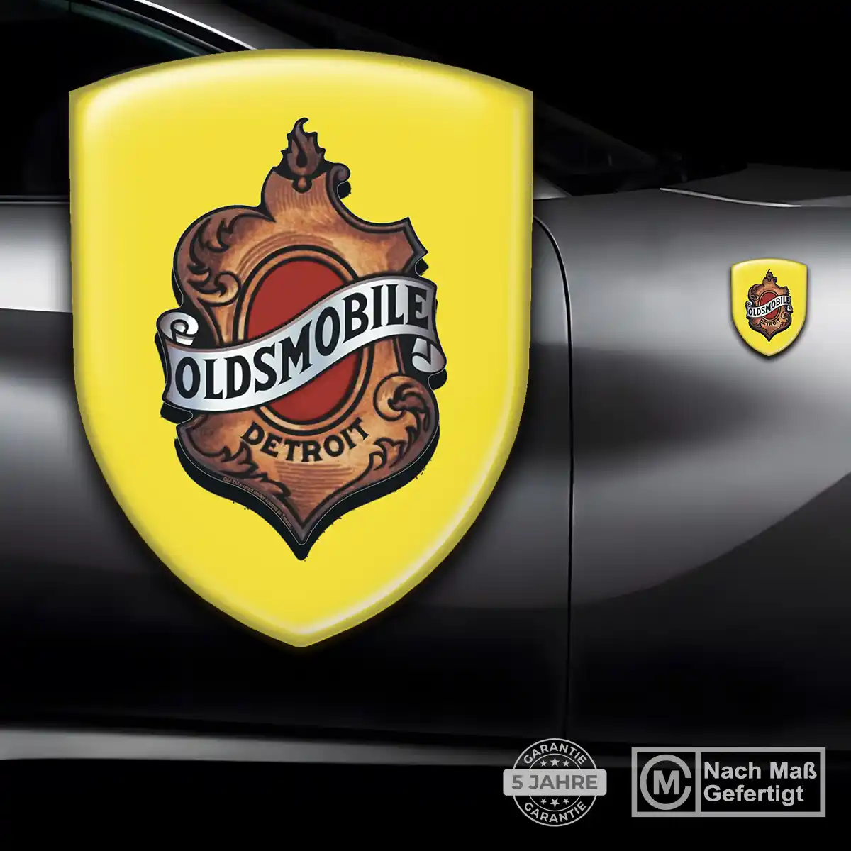 Oldsmobile 3D Gel Aufkleber Silikon Interieurdesign