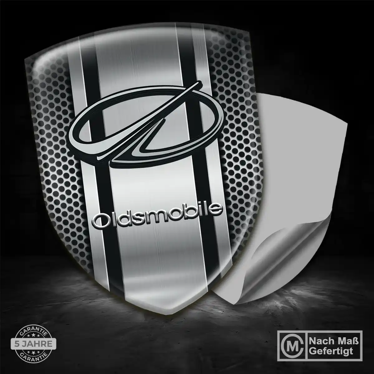 Oldsmobile 3D Gel Aufkleber Silikon Luxus-Edition