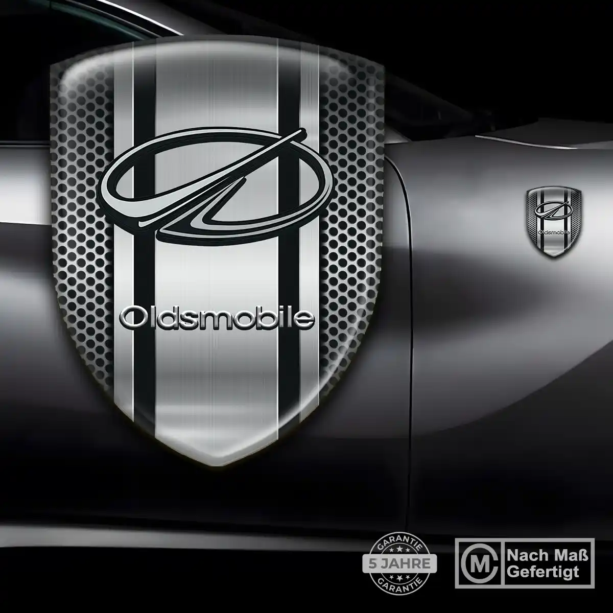 Oldsmobile 3D Gel Aufkleber Silikon Luxus-Edition