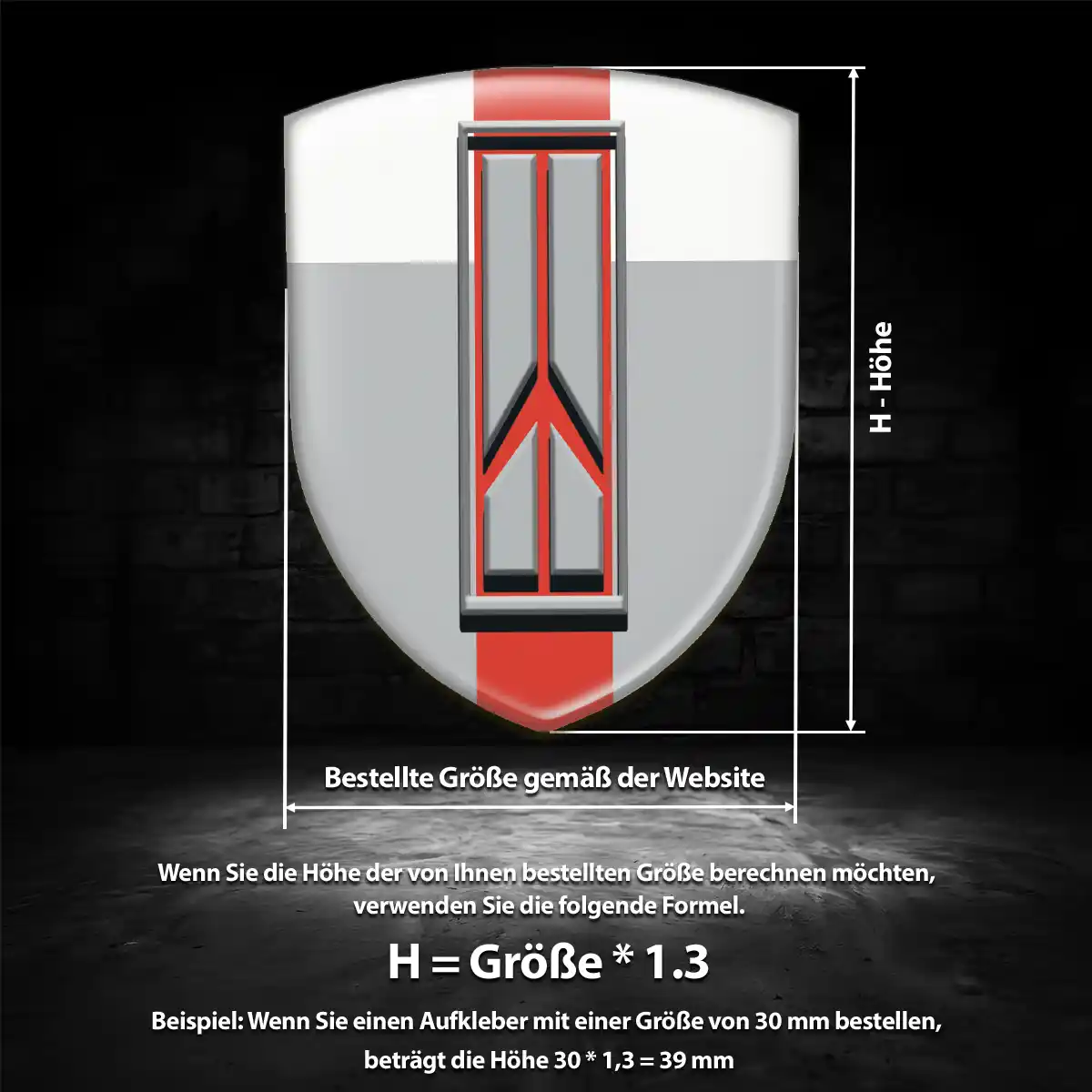 Oldsmobile 3D Gel Aufkleber Silikon Modernes Design