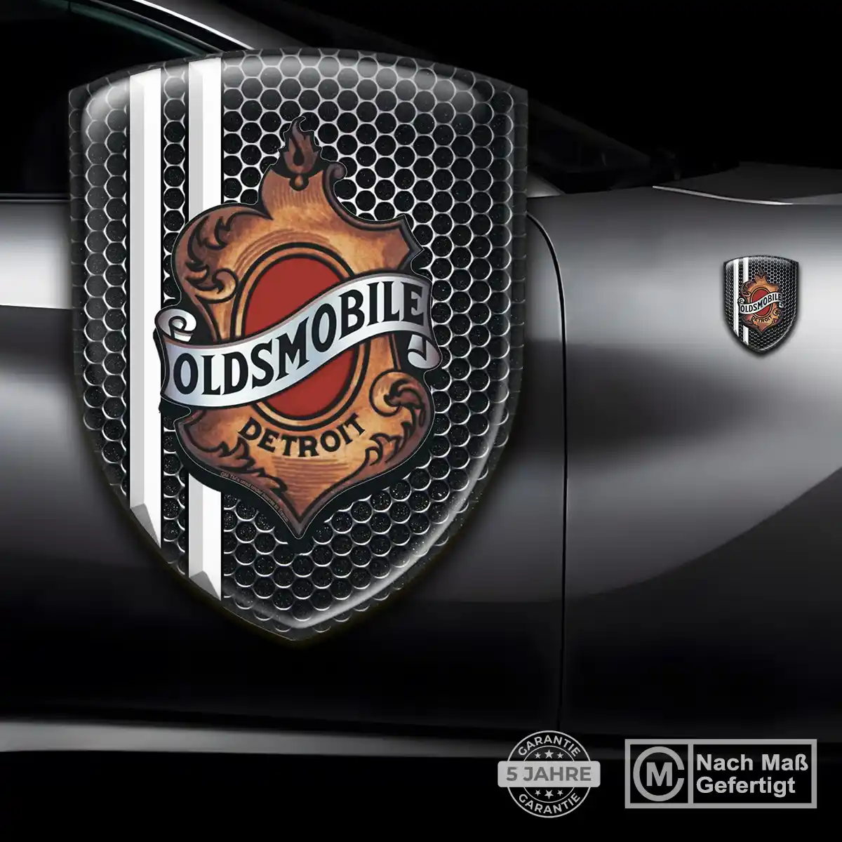 Oldsmobile 3D Gel Aufkleber Silikon Tuningfahrzeug