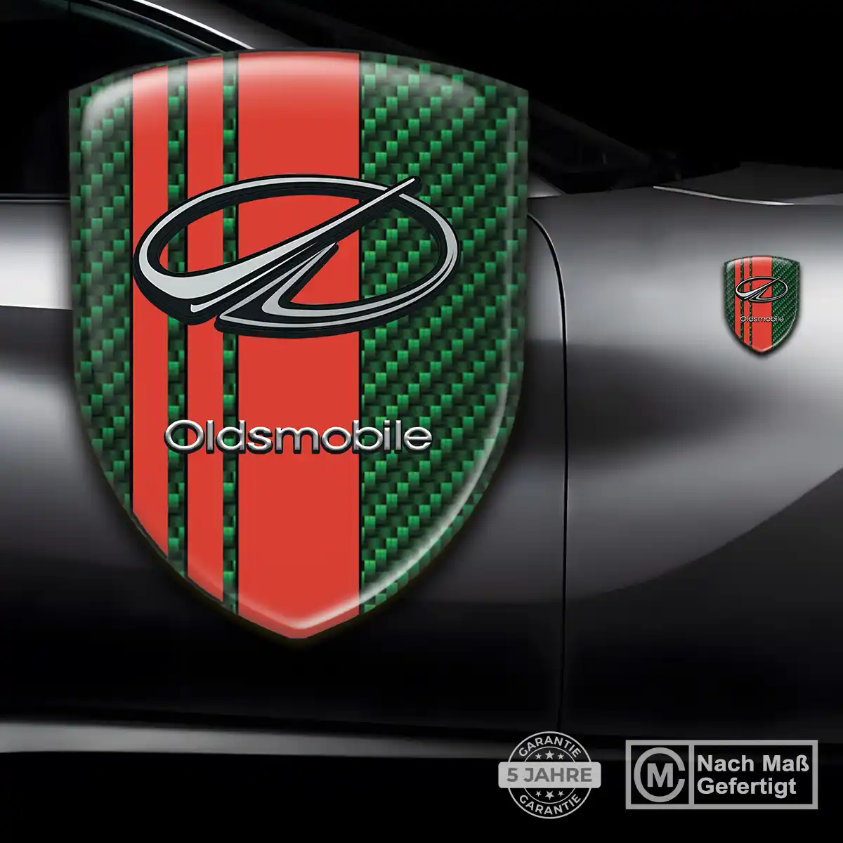 Oldsmobile 3D Gel Aufkleber Tuningfahrzeug
