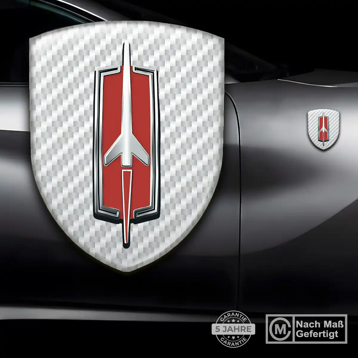 Oldsmobile 3D Gel Aufkleber Wappen Anspruchsvolles Design