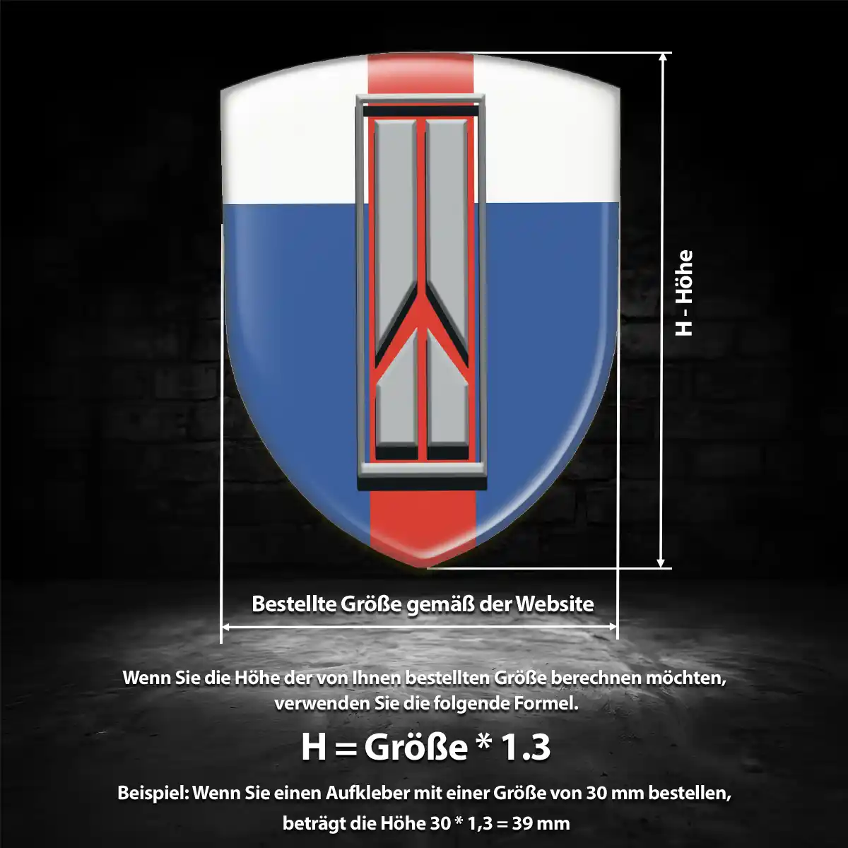 Oldsmobile 3D Gel Aufkleber Wappen Auto Edles Design