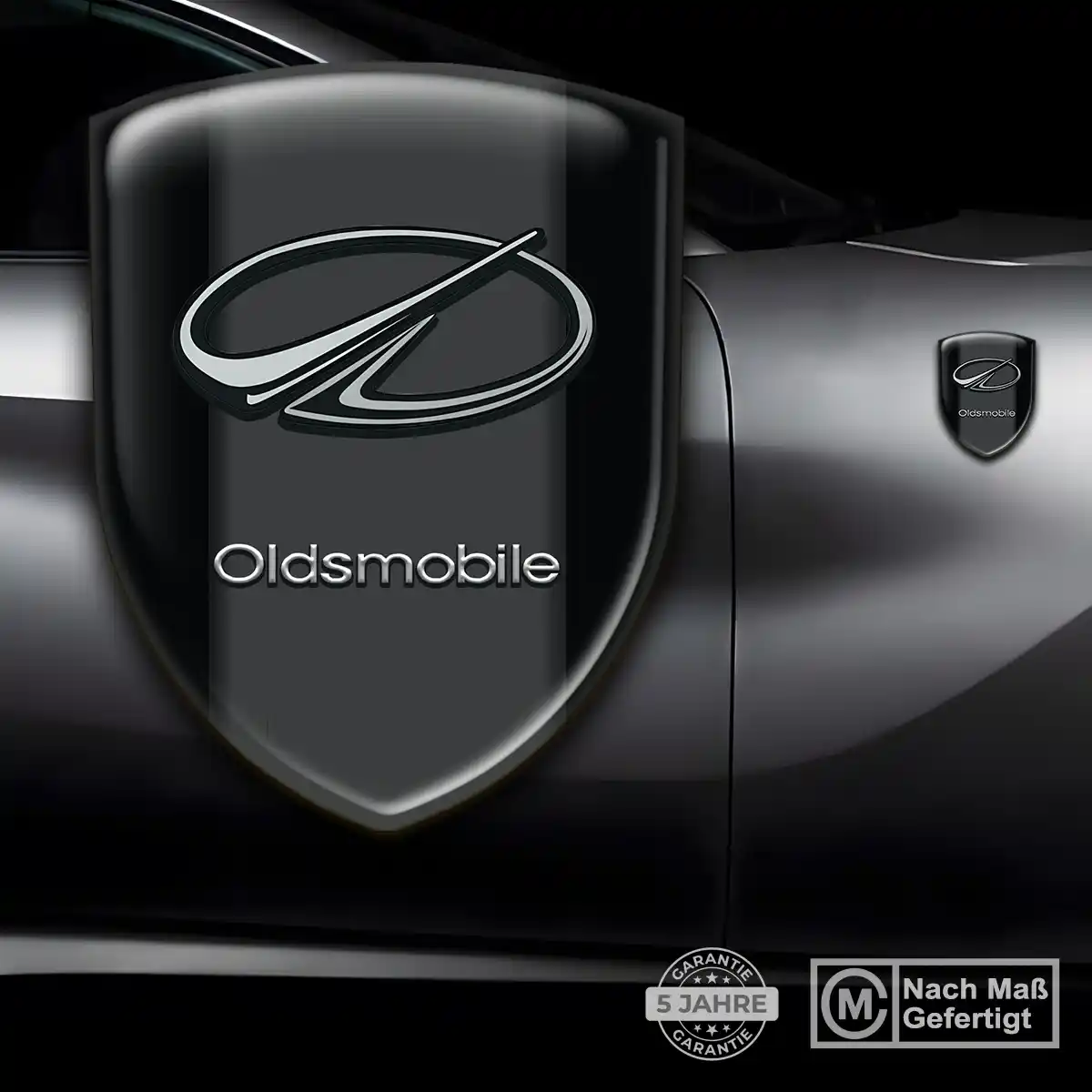 Oldsmobile 3D Gel Aufkleber Wappen Auto Elegantes Design