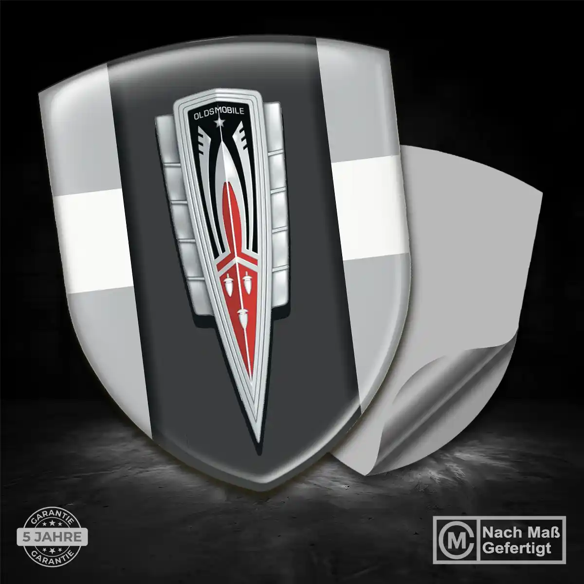 Oldsmobile 3D Gel Aufkleber Wappen Auto Exterieurdesign