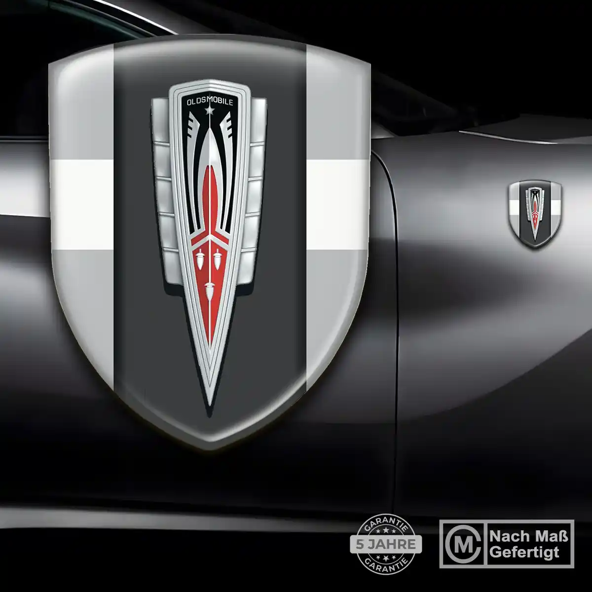Oldsmobile 3D Gel Aufkleber Wappen Auto Exterieurdesign