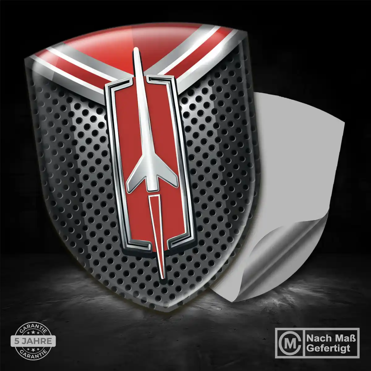 Oldsmobile 3D Gel Aufkleber Wappen Auto Hohe Qualität
