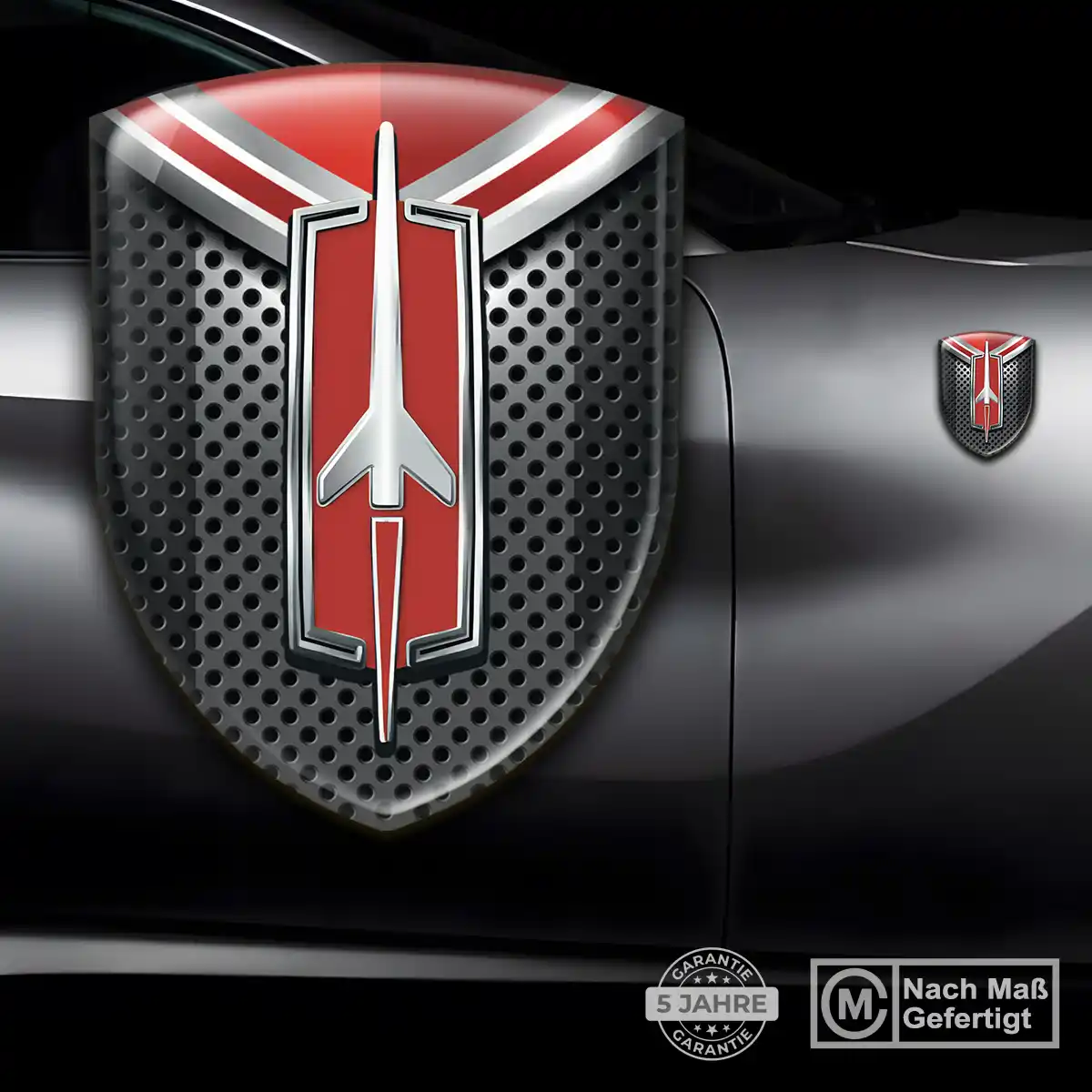 Oldsmobile 3D Gel Aufkleber Wappen Auto Hohe Qualität