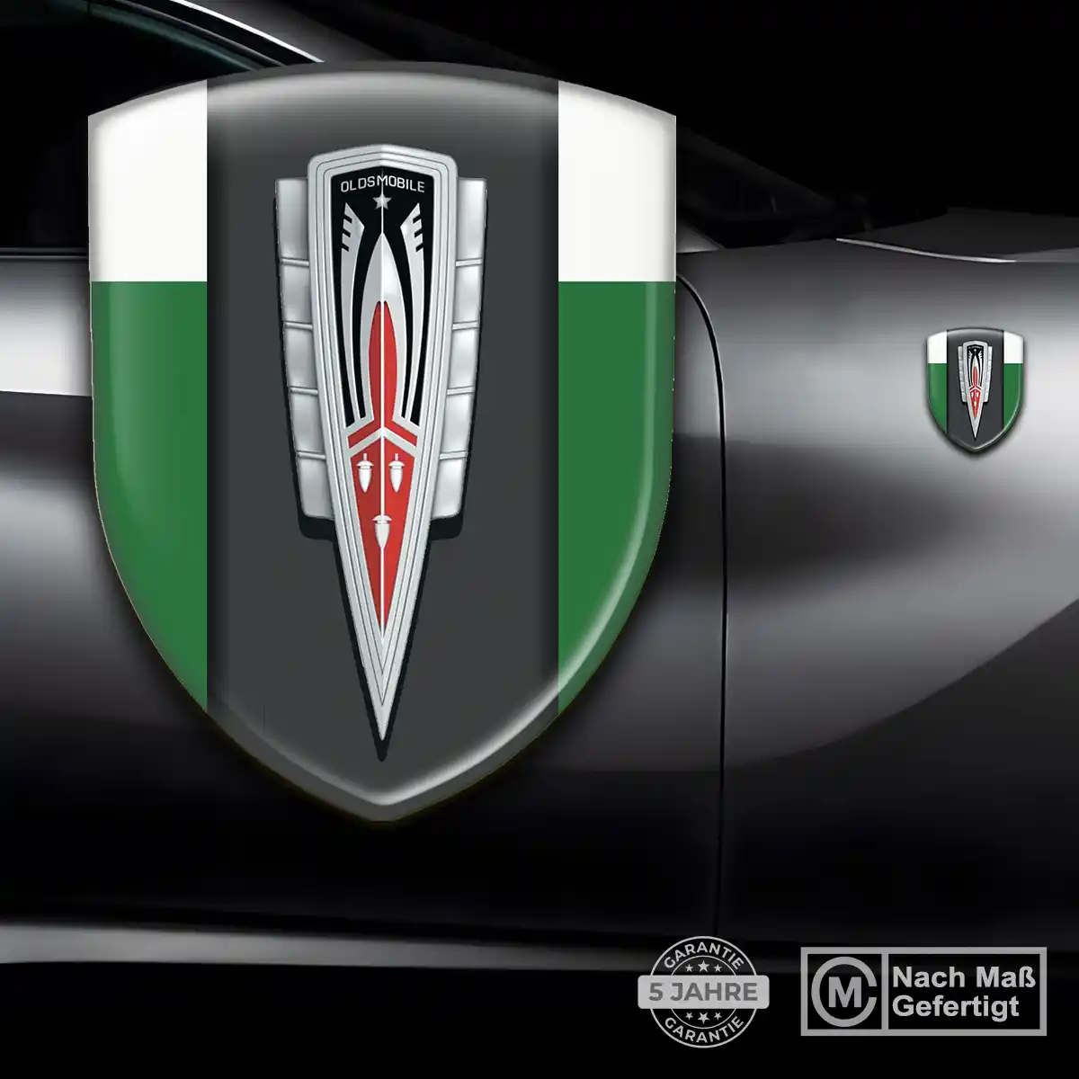 Oldsmobile 3D Gel Aufkleber Wappen Auto Luxus-Edition