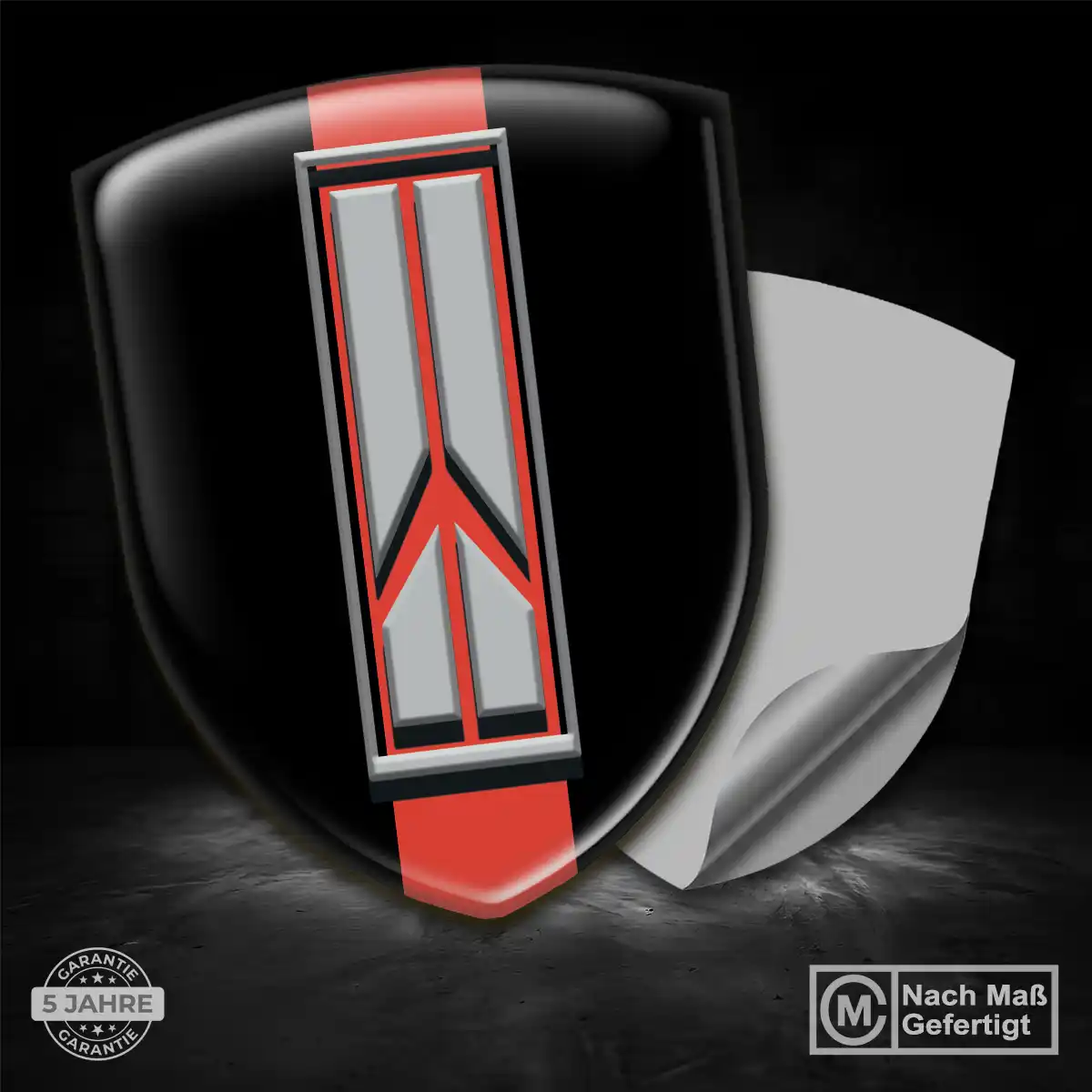 Oldsmobile 3D Gel Aufkleber Wappen Auto Premiumqualität