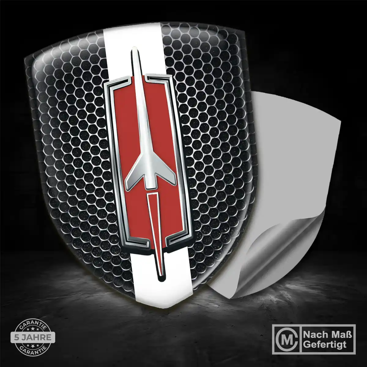 Oldsmobile 3D Gel Aufkleber Wappen Auto Tuningfahrzeug