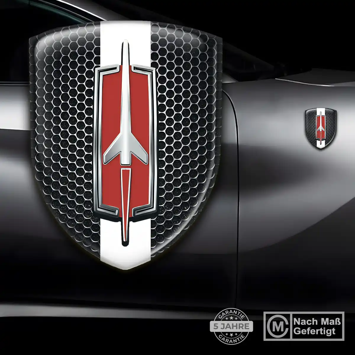 Oldsmobile 3D Gel Aufkleber Wappen Auto Tuningfahrzeug
