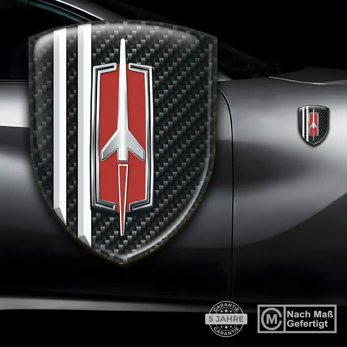 Oldsmobile 3D Gel Aufkleber Wappen Hohe Qualität