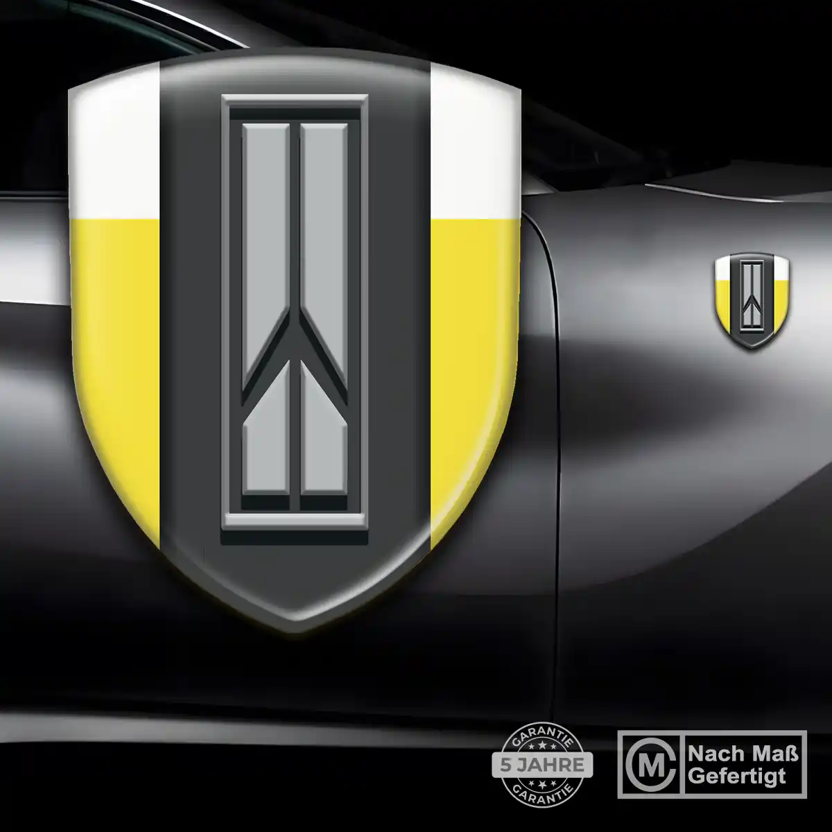 Oldsmobile 3D Gel Aufkleber Wappen Luxus-Edition