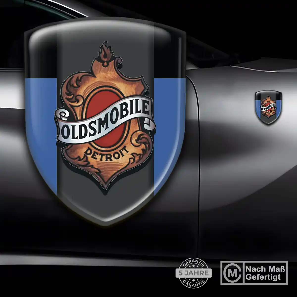 Oldsmobile Aufkleber 3D Gel Emblem Anspruchsvolles Design