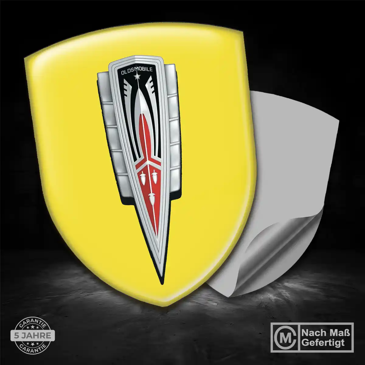 Oldsmobile Aufkleber 3D Gel Emblem Auto Edles Design