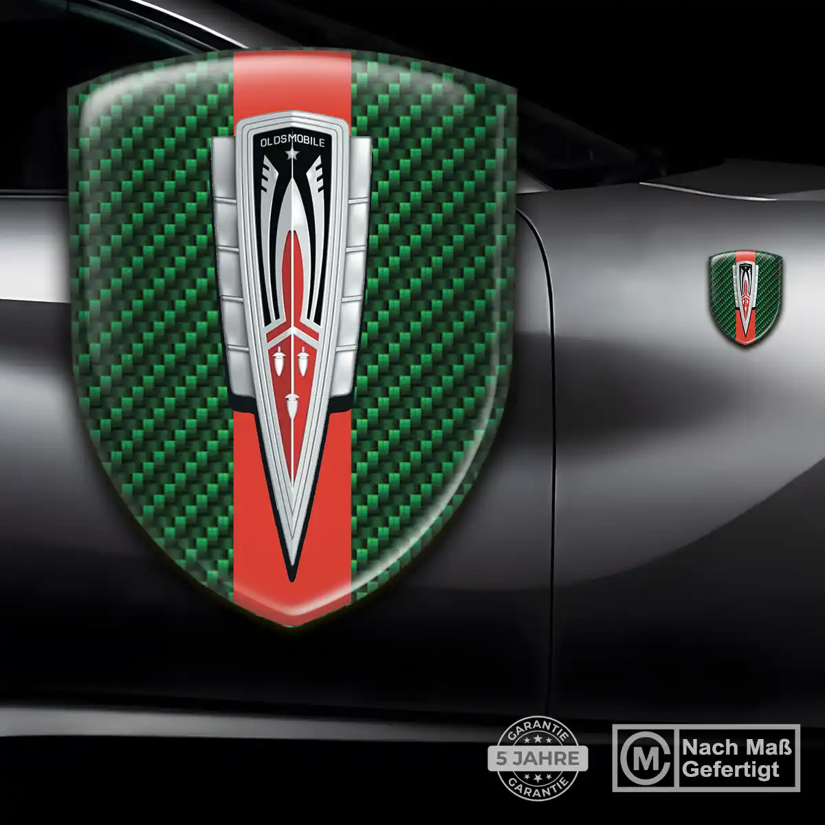 Oldsmobile Aufkleber 3D Gel Emblem Auto Elegantes Design