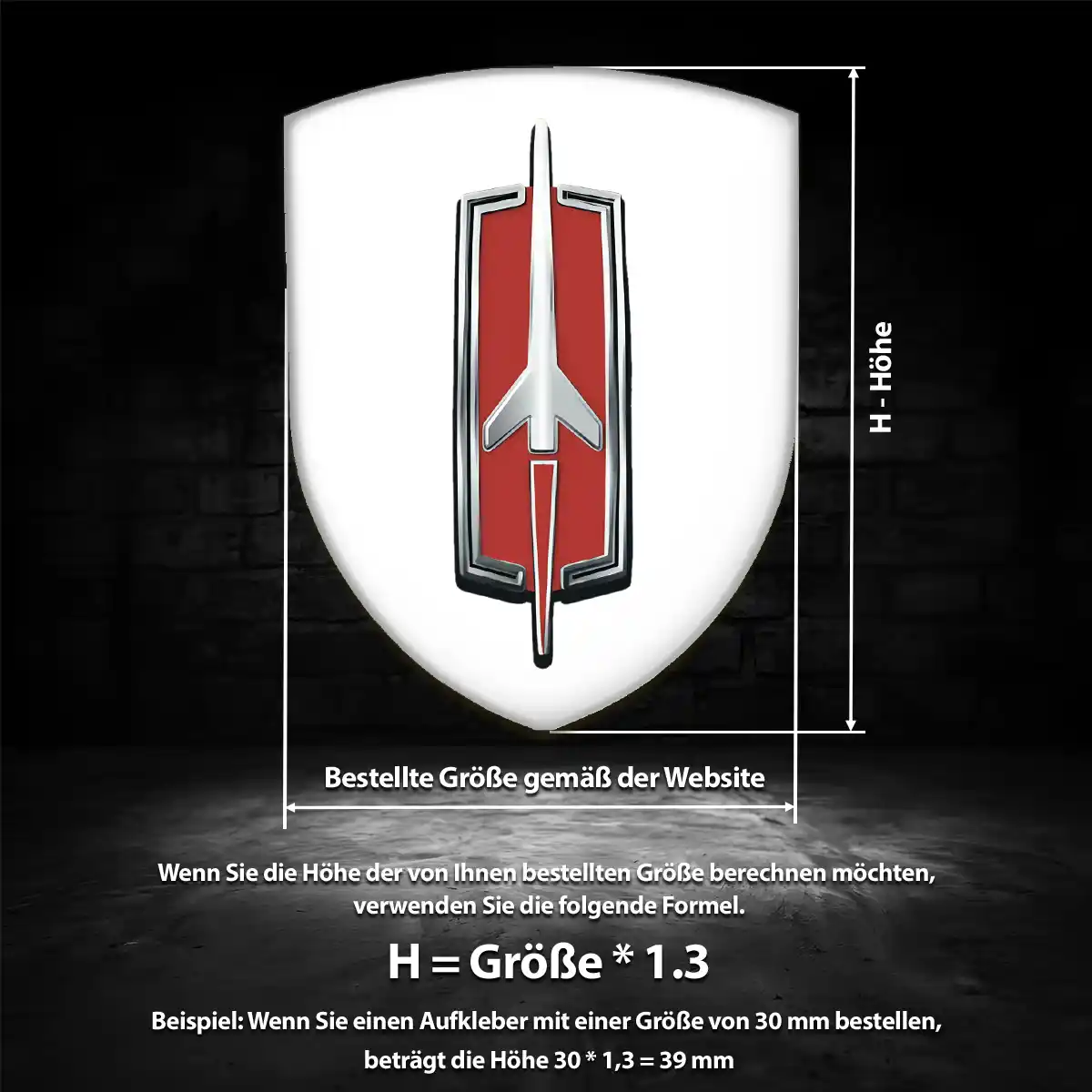 Oldsmobile Aufkleber 3D Gel Emblem Auto Hohe Qualität