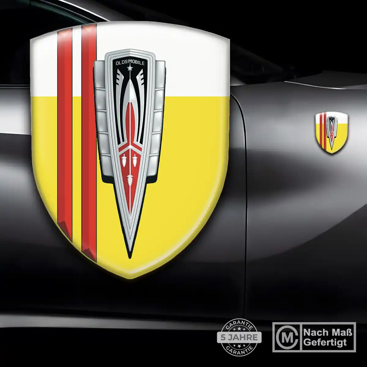 Oldsmobile Aufkleber 3D Gel Emblem Erstklassige Qualität