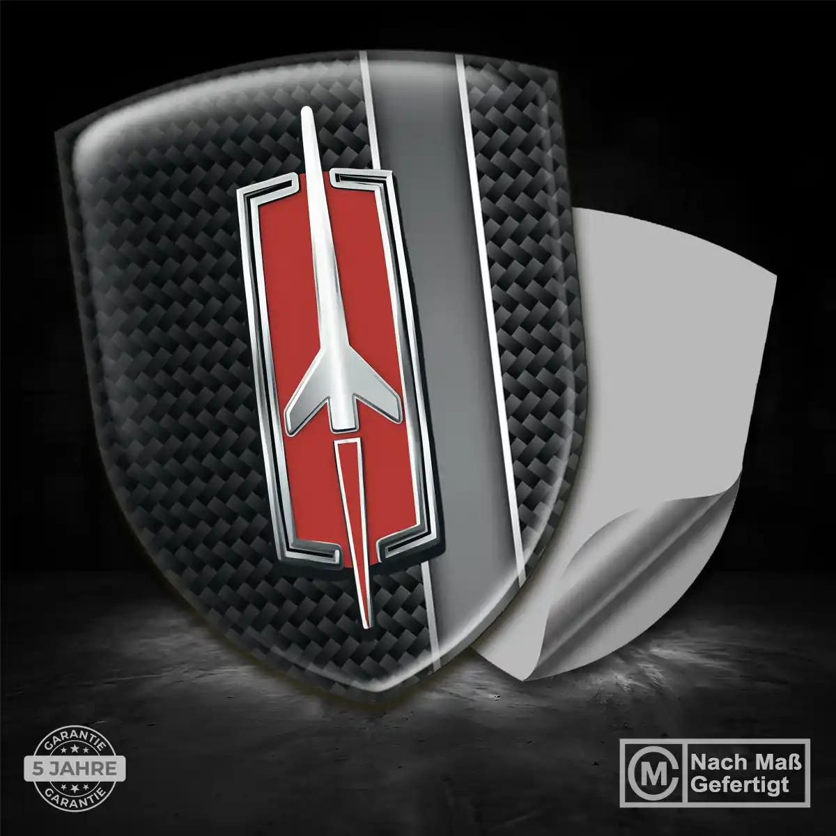 Oldsmobile Aufkleber 3D Gel Emblem Hohe Qualität