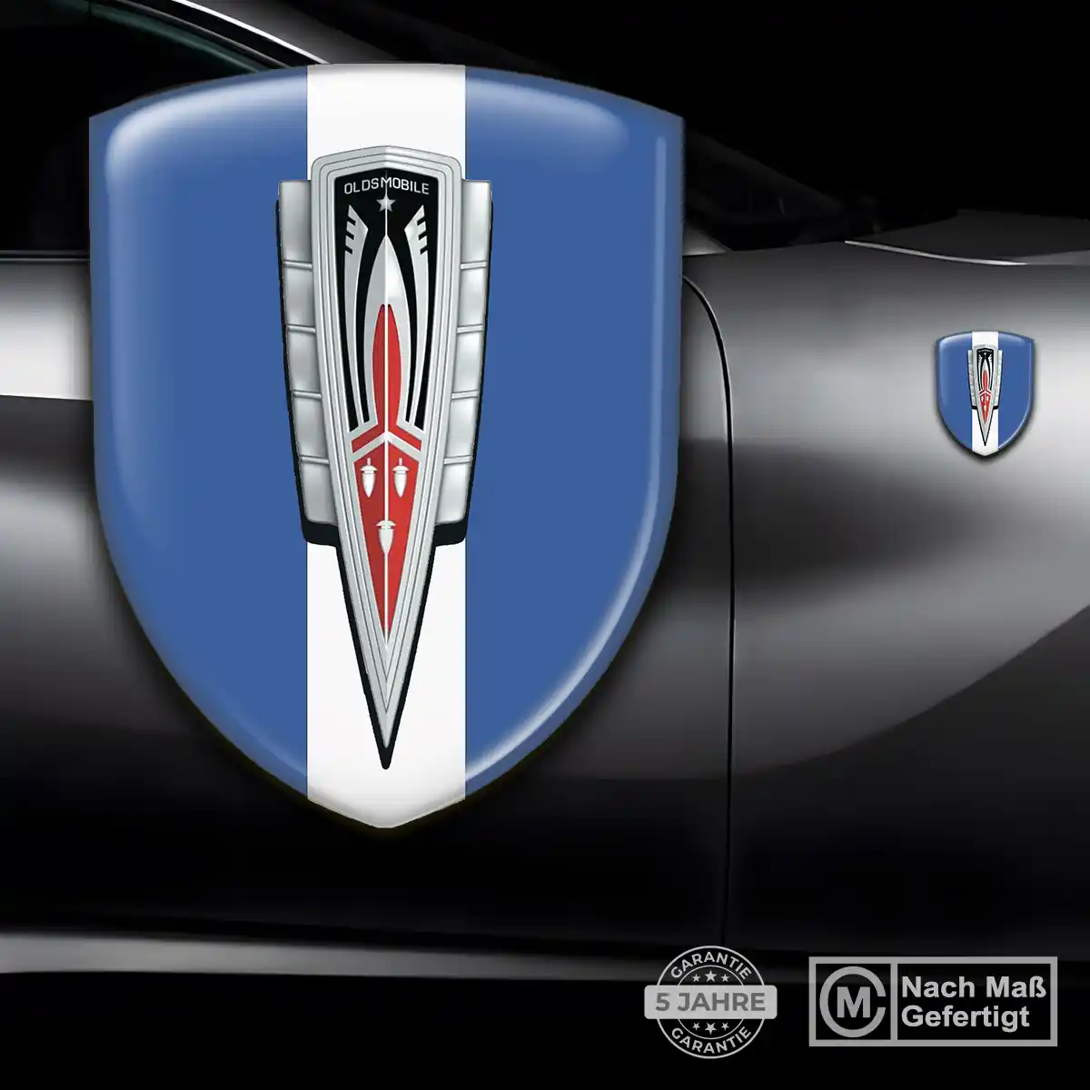 Oldsmobile Aufkleber 3D Gel Emblem Interieurdesign