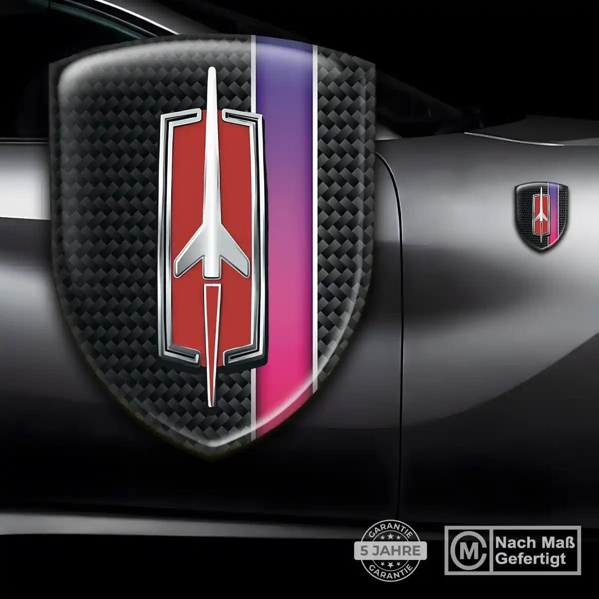 Oldsmobile Aufkleber 3D Gel Emblem Luxus-Edition