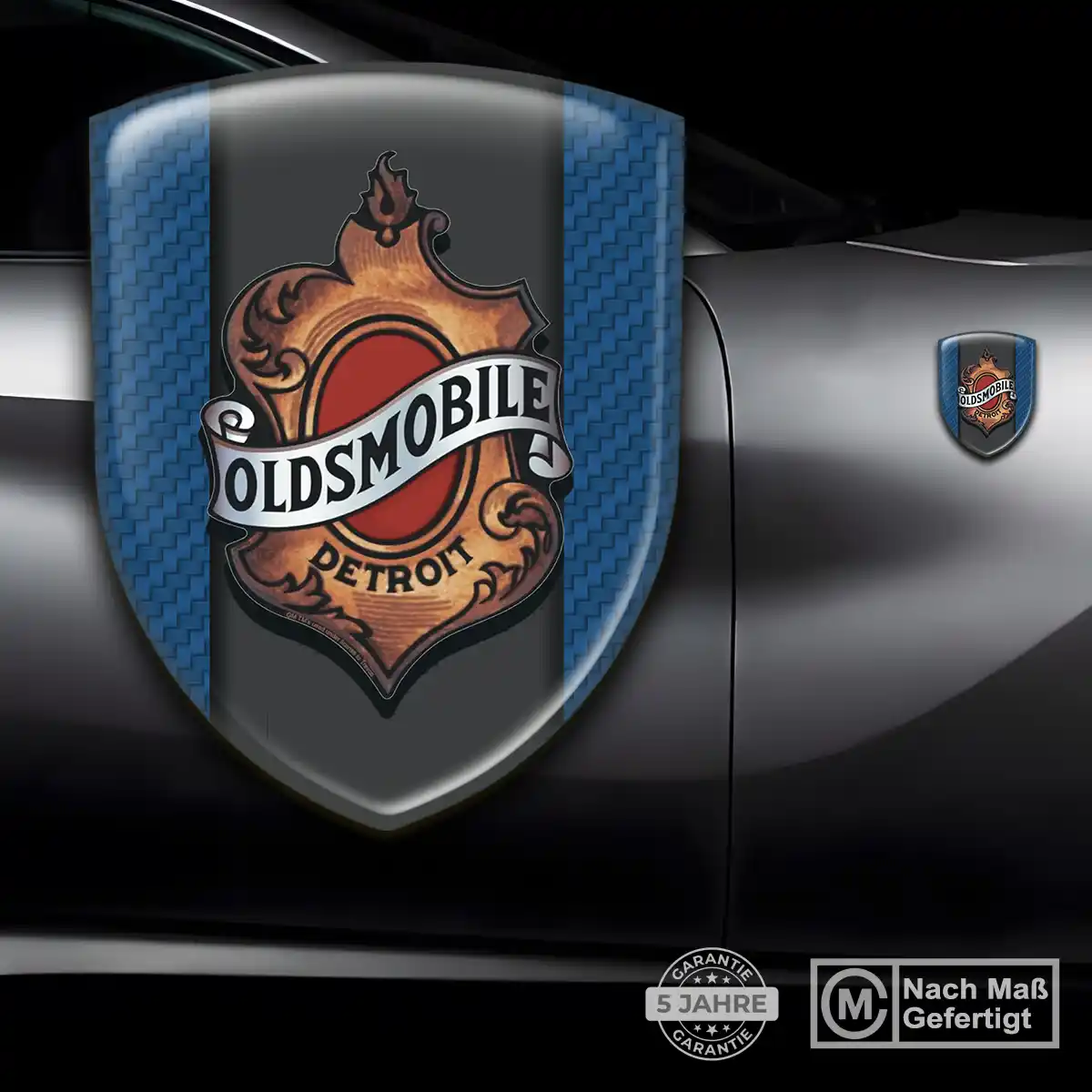 Oldsmobile Aufkleber 3D Gel Emblem Markenedition
