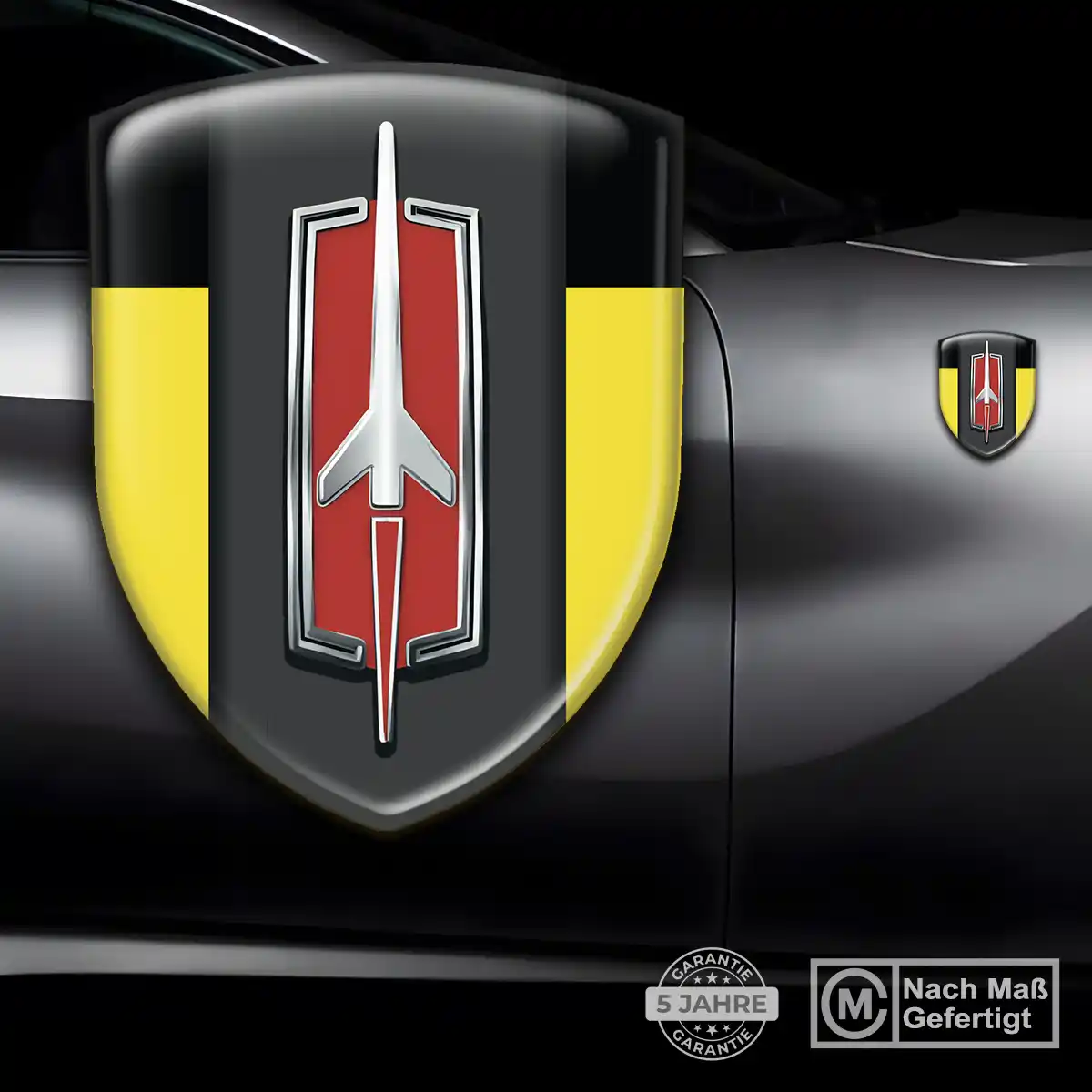 Oldsmobile Aufkleber 3D Gel Emblem Premium-Edition