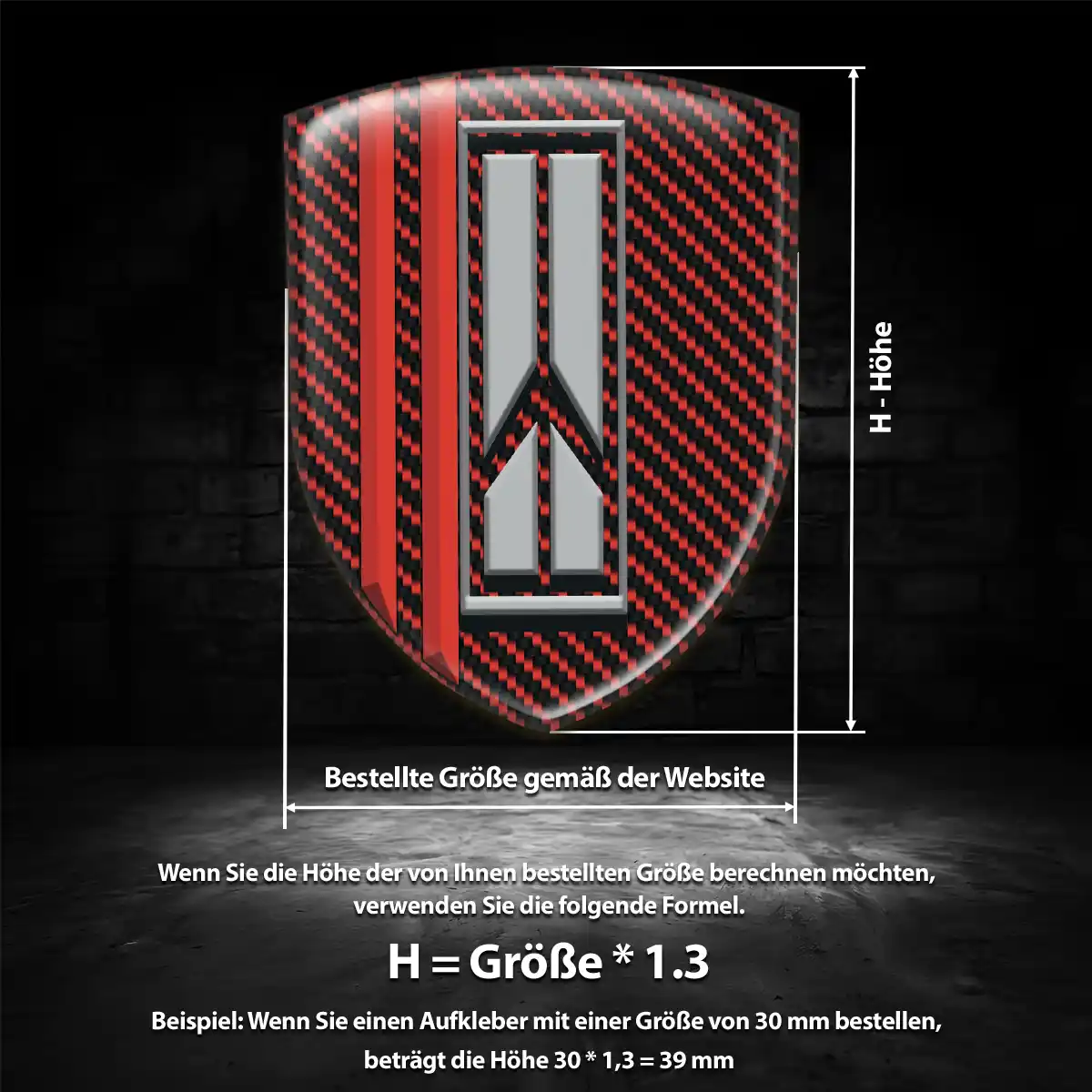 Oldsmobile Aufkleber 3D Gel Emblem Premiumqualität