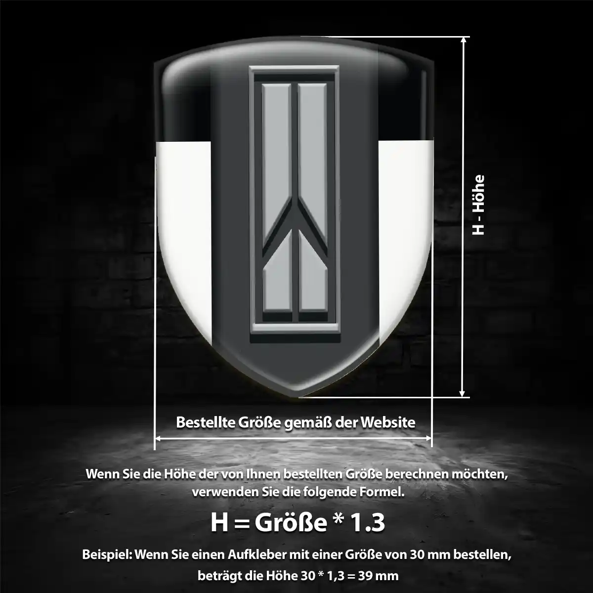 Oldsmobile Aufkleber 3D Gel Embleme Ausdrucksstarkes Design