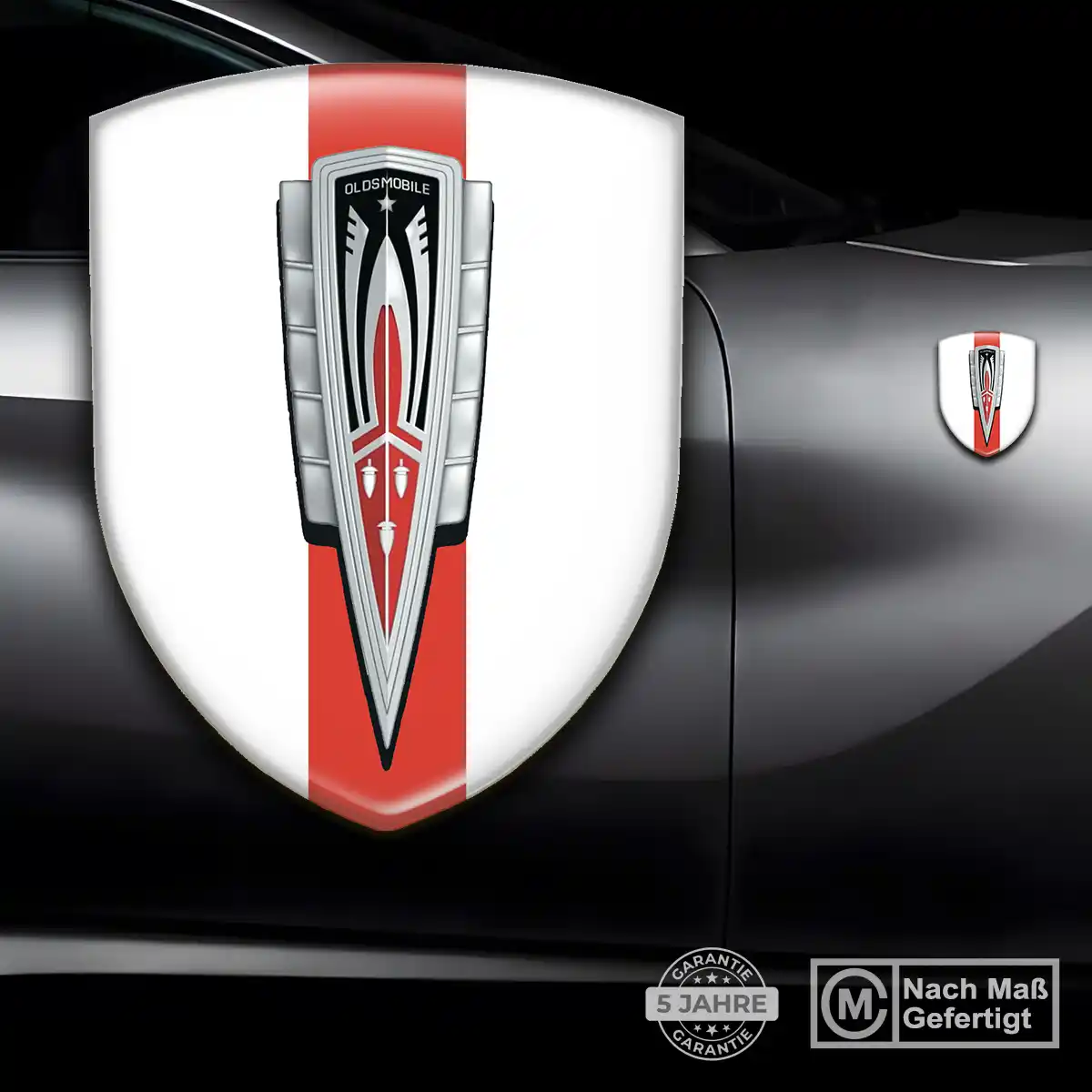 Oldsmobile Aufkleber 3D Gel Embleme Auto Interieurdesign