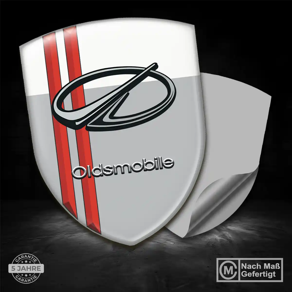 Oldsmobile Aufkleber 3D Gel Embleme Auto Markenedition